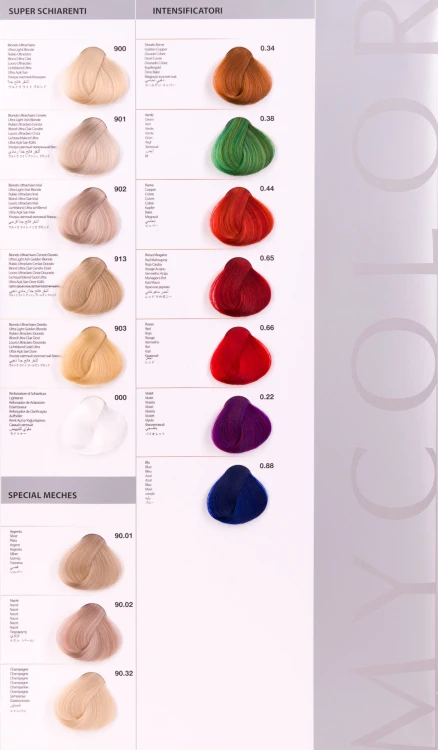 MyColor Colour Cream paleta kolorów