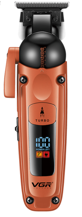 Trymer barberski VGR V-274 bezprzewodowy z regulowaną głowicą i funkcją turbo