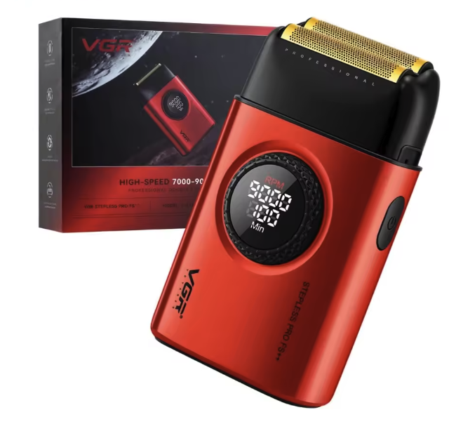 Golarka foliowa VGR V-377 czerwona 9000 rpm