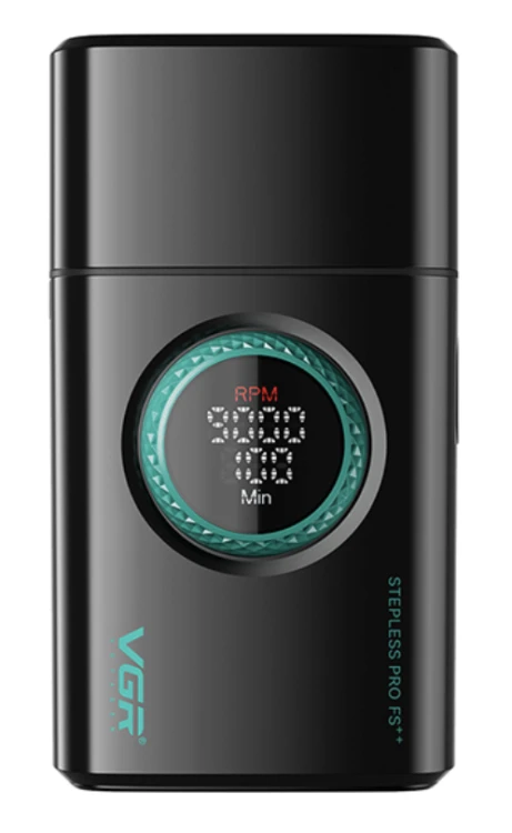 Golarka VGR V-377 czarna z akcesoriami i kablem USB-C