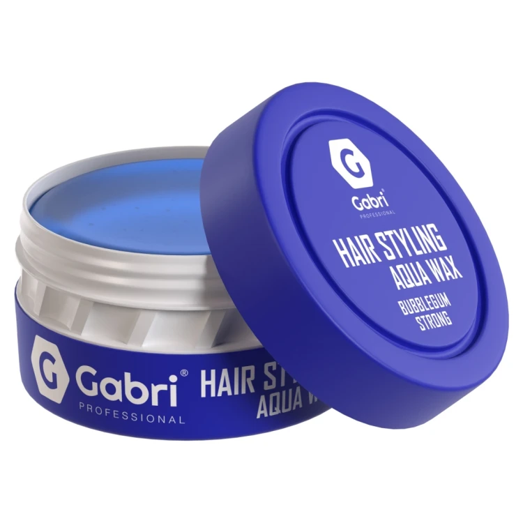 Gabri Professional Bubblegum Strong aqua wax pomada do stylizacji włosów