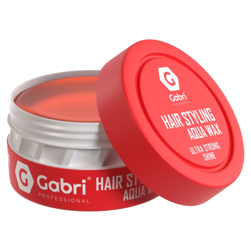 Gabri Professional Ultra Strong Shine aqua wax pomada do mocnej stylizacji włosów