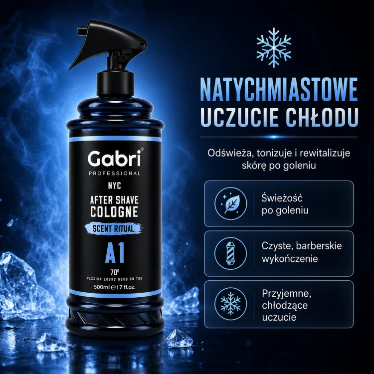 Woda po goleniu Gabri A1 Scent Ritual odświeżająca skórę po goleniu