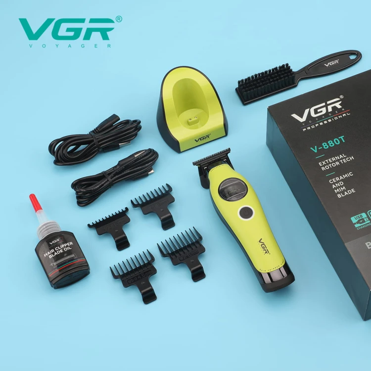 Trymer VGR V-880T Rotatech zielony z nasadkami dystansowymi w zestawie