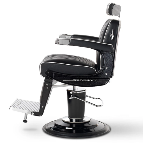 Fotel barberski Takara Belmont Apollo 2 Elite widok boczny
