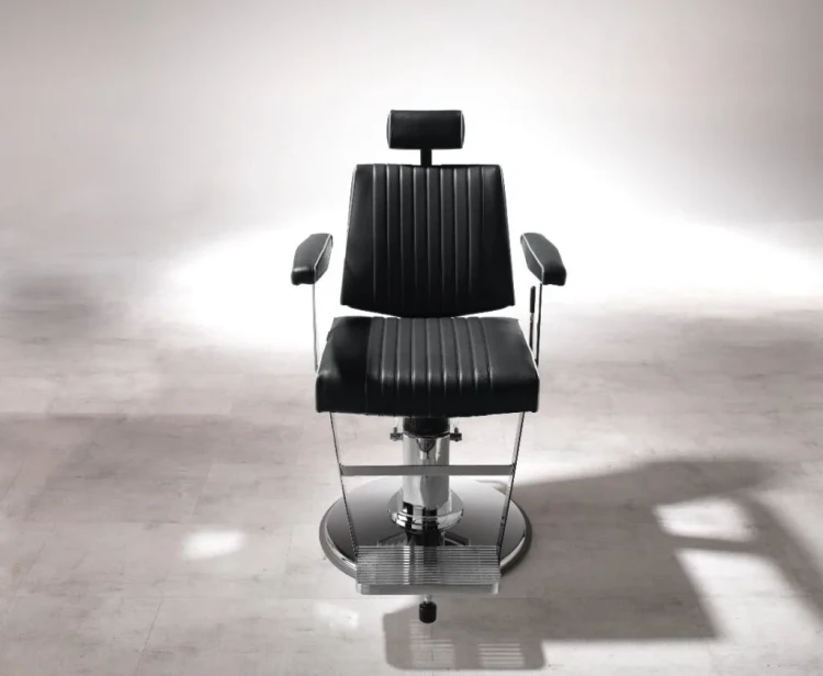 Takara Belmont Dainty kompaktowy fotel barberski widok tylny