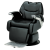Fotel barberski Takara Belmont Legend motorowy z regulowanym oparciem