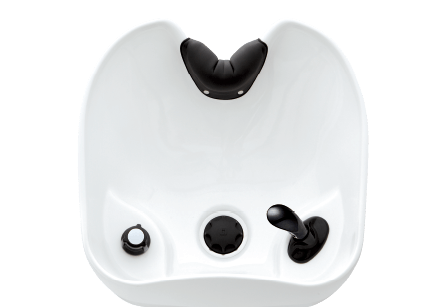 Ceramiczna misa myjni Takara Belmont RS Elite z baterią i odpływem