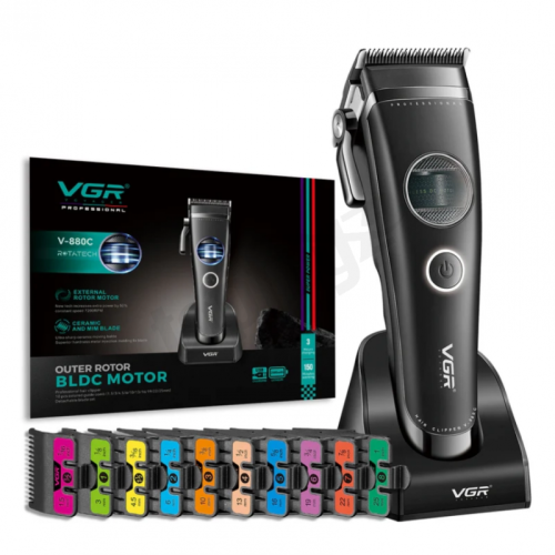 Maszynka do włosów VGR V-880C Rotatech czarna