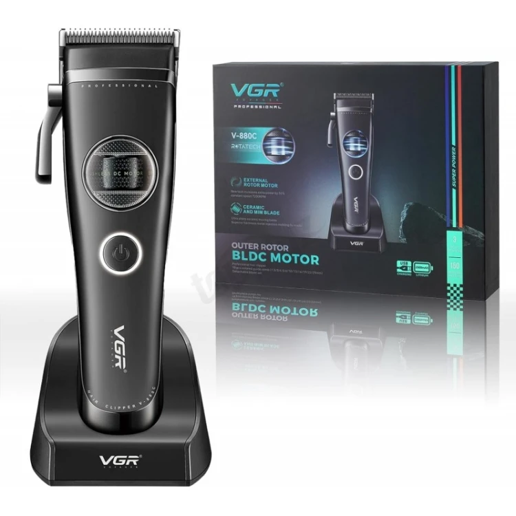 Bezprzewodowa maszynka fryzjerska VGR V-880C Rotatech
