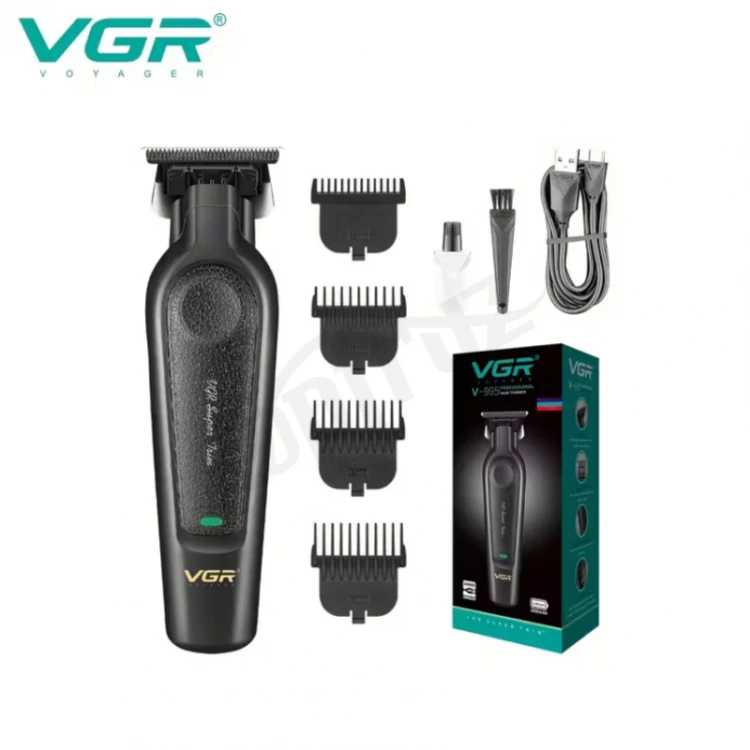 Trymer bezprzewodowy VGR V-995 Professional czarny z akcesoriami