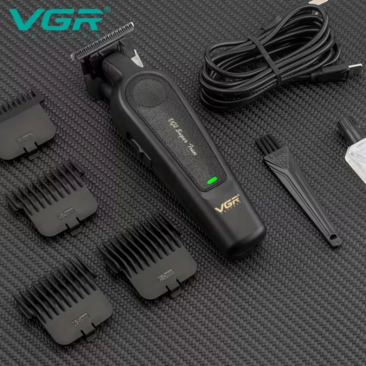 Profesjonalny trymer VGR V-995 czarny z kompletem akcesoriów