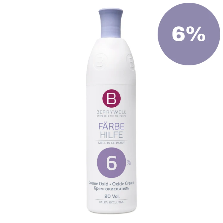 Oksydant w kremie Berrywell 6% 1001 ml
