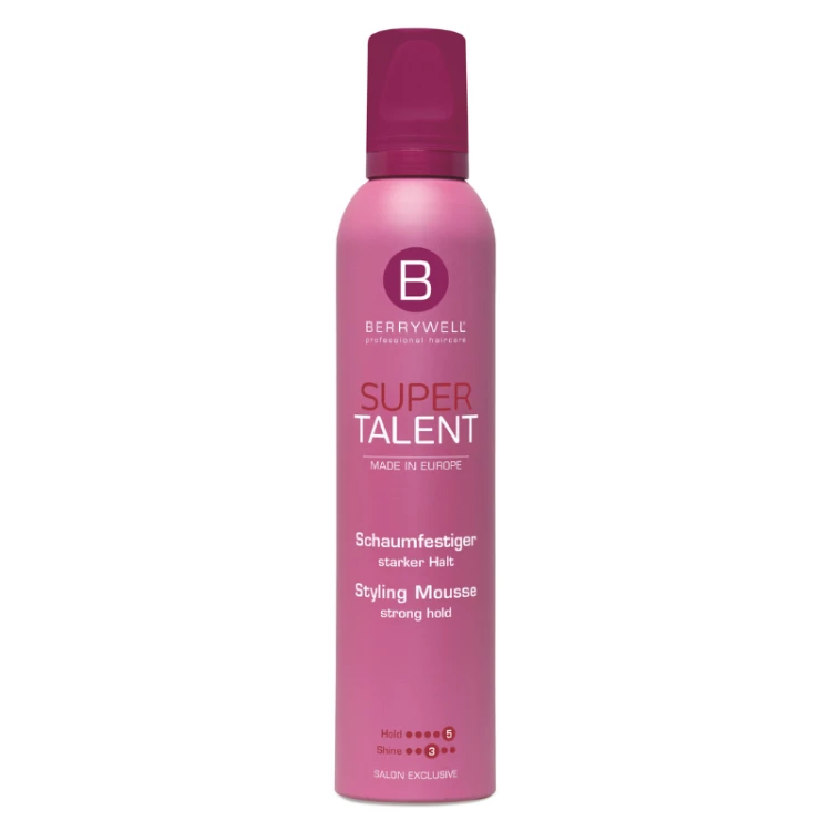Pianka do włosów Berrywell mocne utrwalenie 300 ml