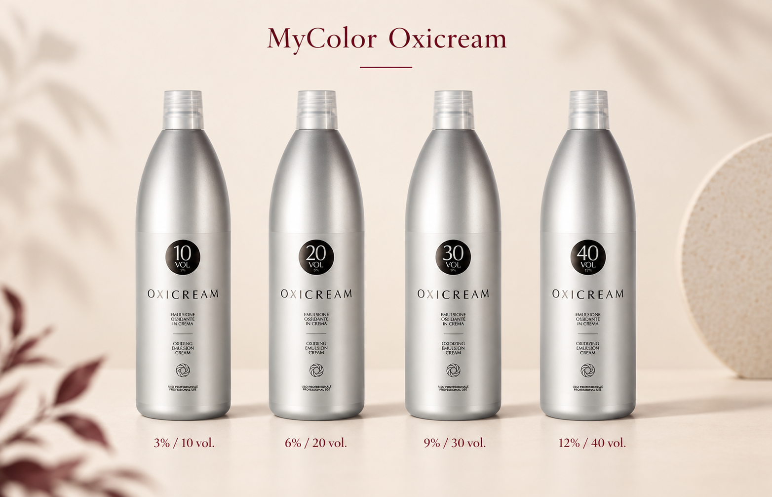 MyColor Oxicream 3%, 6%, 9% i 12% - profesjonalne oksydanty do farby